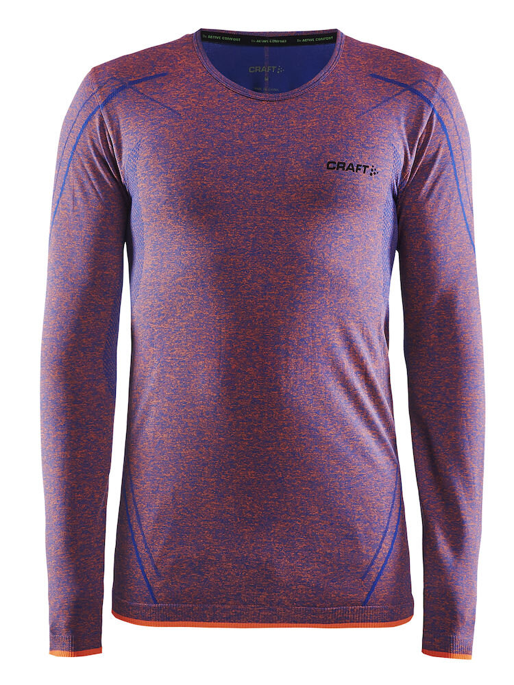 Мужская терморубашка CRAFT® Active Comfort Roundneck Soul/Flourange
