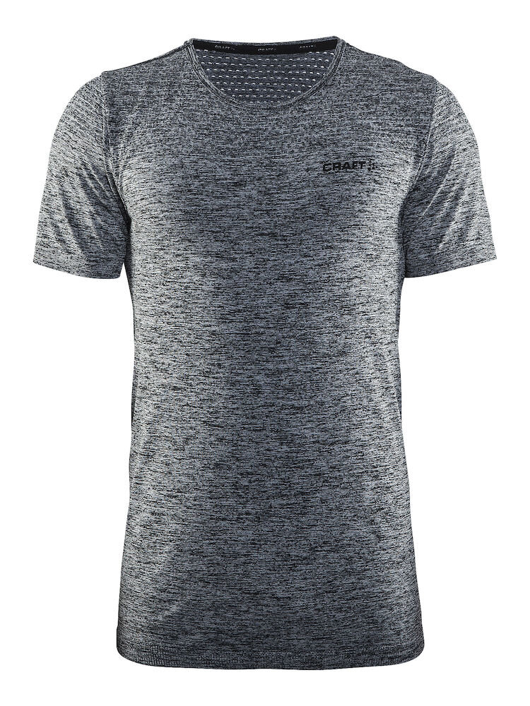 Мужская футболка CRAFT® Core Seamless Black Melange